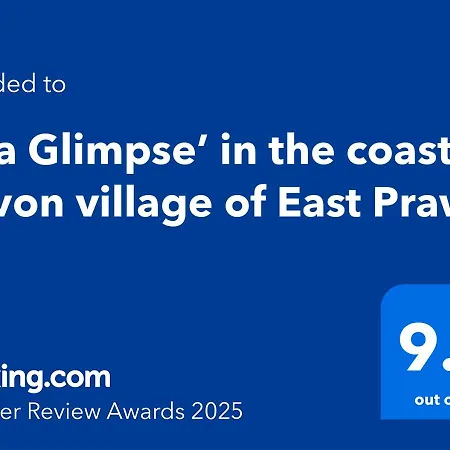 'Sea Glimpse' In The Coastal Devon Village Of East Prawle West Prawle Exterior photo
