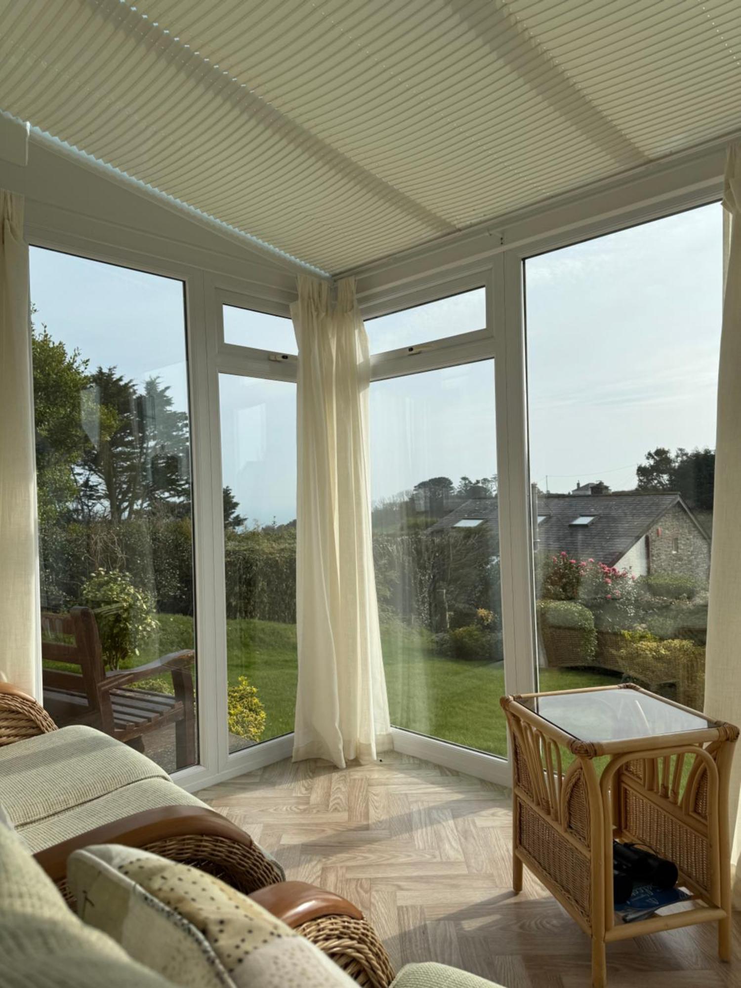 'sea Glimpse' In The Coastal Devon Village Of East Prawle * West Prawle